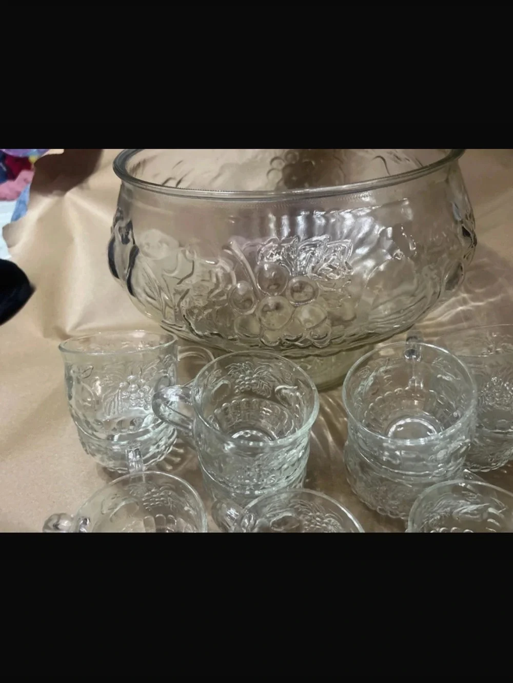 Clear Glass Serving Bowl - Transparent Glass Serveware